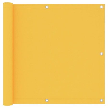 Toldo para balcón tela oxford amarillo 90x400 cm by vidaXL, Umbrellas - Ref: Foro24-135025, Price: 24,59 €, Discount: %