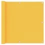 Toldo para balcón tela oxford amarillo 90x400 cm by vidaXL, Umbrellas - Ref: Foro24-135025, Price: 24,08 €, Discount: %