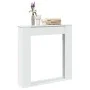 Kaminumrandung aus weißem Ingenieurholz 100x20x100 cm von , Zubehör für Holzöfen und Kamine - Ref: Foro24-854571, Preis: 58,3...
