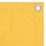 Toldo para balcón tela oxford amarillo 90x400 cm by vidaXL, Umbrellas - Ref: Foro24-135025, Price: 24,59 €, Discount: %
