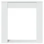 Kaminumrandung aus weißem Ingenieurholz 100x20x100 cm von , Zubehör für Holzöfen und Kamine - Ref: Foro24-854571, Preis: 58,3...