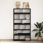 Schwarzes Regal aus Ingenieurholz 100x33x187,5 cm von , Bücherregale und Regale - Ref: Foro24-3309376, Preis: 182,47 €, Rabat...