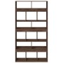 Engineered wood brown oak bookshelf 100x33x187.5 cm by , Bookcases and shelves - Ref: Foro24-3309381, Price: 186,57 €, Discou...
