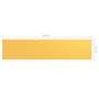 Toldo para balcón tela oxford amarillo 90x400 cm by vidaXL, Umbrellas - Ref: Foro24-135025, Price: 24,59 €, Discount: %