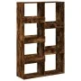 Engineered wood smoked oak bookshelf 100x33x155.5 cm by , Bookcases and shelves - Ref: Foro24-3309397, Price: 106,21 €, Disco...