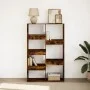 Engineered wood smoked oak bookshelf 100x33x155.5 cm by , Bookcases and shelves - Ref: Foro24-3309397, Price: 106,21 €, Disco...