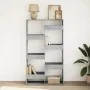 Engineered wood shelf in gray concrete 100x33x175 cm by , Bookcases and shelves - Ref: Foro24-3309405, Price: 104,36 €, Disco...