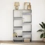 Engineered wood Sonoma gray bookshelf 100x33x175 cm by , Bookcases and shelves - Ref: Foro24-3309407, Price: 107,31 €, Discou...
