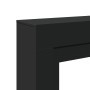 Kaminholzregal aus schwarzem Ingenieurholz, 100x30x87,5 cm. von , Zubehör für Holzöfen und Kamine - Ref: Foro24-854563, Preis...