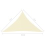 Toldo de vela triangular tela Oxford color crema 4x4x5,8 m by vidaXL, Umbrellas - Ref: Foro24-135232, Price: 30,29 €, Discoun...