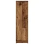 Aged engineered wood shoe cabinet 29.5x35x100.5cm by , Closets and storage - Ref: Foro24-856991, Price: 78,21 €, Discount: %