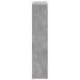 Gray concrete and wood divider bookshelf 69.5x29x137.5 cm by , Bookcases and shelves - Ref: Foro24-858024, Price: 72,59 €, Di...