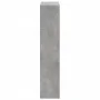 Gray concrete and wood divider bookshelf 69.5x29x137.5 cm by , Bookcases and shelves - Ref: Foro24-858024, Price: 69,13 €, Di...