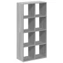 Wooden engineering gray Sonoma divider bookcase 69.5x29x137.5 cm by , Bookcases and shelves - Ref: Foro24-858026, Price: 66,7...