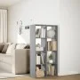 Wooden engineering gray Sonoma divider bookcase 69.5x29x137.5 cm by , Bookcases and shelves - Ref: Foro24-858026, Price: 66,7...