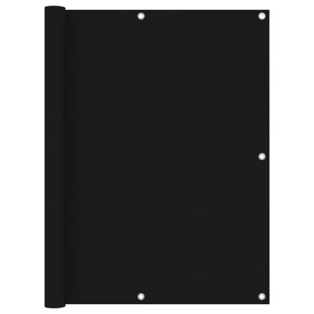 Balkonmarkise aus schwarzem Oxford-Stoff, 120 x 600 cm von vidaXL, Sonnenschirme - Ref: Foro24-135067, Preis: 33,34 €, Rabatt: %
