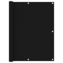 Toldo para balcón de tela oxford negro 120x600 cm de vidaXL, Sombrillas - Ref: Foro24-135067, Precio: 33,34 €, Descuento: %