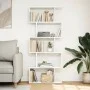Bücherregal mit 5 Ebenen aus weißem Ingenieurholz, 70x24x161cm. von , Bücherregale und Regale - Ref: Foro24-858093, Preis: 61...