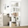 5-level white engineered wood room divider bookcase 70x24x161cm by , Bookcases and shelves - Ref: Foro24-858093, Price: 61,54...