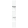 5-level white engineered wood room divider bookcase 70x24x161cm by , Bookcases and shelves - Ref: Foro24-858093, Price: 62,51...