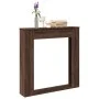 Kaminholzverkleidung aus braunem Eichen-Ingenieurholz, 100x20x100 cm. von , Zubehör für Holzöfen und Kamine - Ref: Foro24-854...
