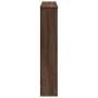 Borde de chimenea madera ingeniería marrón roble 100x20x100 cm de , Accesorios para hornos de leña y chimeneas - Ref: Foro24-...