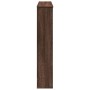 Engineered wood chimney edge in brown oak, 100x20x100 cm by , Accessories for wood ovens and fireplaces - Ref: Foro24-854577,...
