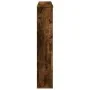 Engineered smoked oak wood chimney edge 100x20x100 cm by , Accessories for wood ovens and fireplaces - Ref: Foro24-854575, Pr...