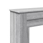 Kaminholzregal in Sonoma-Grau aus Ingenieurholz, 90x30x90 cm. von , Zubehör für Holzöfen und Kamine - Ref: Foro24-854594, Pre...