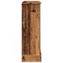 Kaminholzregal aus gealtertem Ingenieurholz 90x30x90 cm von , Zubehör für Holzöfen und Kamine - Ref: Foro24-854596, Preis: 78...