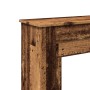 Kaminholzregal aus gealtertem Ingenieurholz 90x30x90 cm von , Zubehör für Holzöfen und Kamine - Ref: Foro24-854596, Preis: 78...