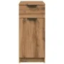 Engineered oak artisan bathroom cabinet 33x50x75 cm by , Lockers and storage cabinets - Ref: Foro24-856998, Price: 68,49 €, D...