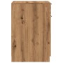 Armario de baño madera ingeniería roble artisan 33x50x75 cm