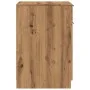 Engineered oak artisan bathroom cabinet 33x50x75 cm by , Lockers and storage cabinets - Ref: Foro24-856998, Price: 68,49 €, D...