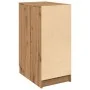 Engineered oak artisan bathroom cabinet 33x50x75 cm by , Lockers and storage cabinets - Ref: Foro24-856998, Price: 68,49 €, D...