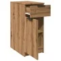 Engineered oak artisan bathroom cabinet 33x50x75 cm by , Lockers and storage cabinets - Ref: Foro24-856998, Price: 68,49 €, D...