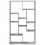 Engineered wood bookshelf in Sonoma gray, 72x20x120 cm. by , Bookcases and shelves - Ref: Foro24-858161, Price: 77,55 €, Disc...