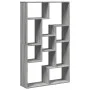 Engineered wood bookshelf in Sonoma gray, 72x20x120 cm. by , Bookcases and shelves - Ref: Foro24-858161, Price: 77,55 €, Disc...