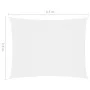 Rectangular sail awning Oxford fabric white 2.5x4.5 m by vidaXL, Umbrellas - Ref: Foro24-135263, Price: 38,18 €, Discount: %