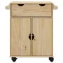 Küchenwagen OTTO aus massivem Kiefernholz 71x45x80 cm von , Küchen- und Speisewagen - Ref: Foro24-4013464, Preis: 134,24 €, R...