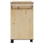 Küchenwagen OTTO aus massivem Kiefernholz 71x45x80 cm von , Küchen- und Speisewagen - Ref: Foro24-4013464, Preis: 147,04 €, R...