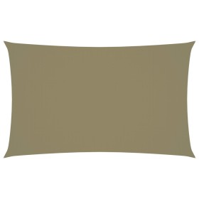 Rechteckige Segelmarkise Oxford beige Stoff 3x6 m von vidaXL, Sonnenschirme - Ref: Foro24-135158, Preis: 54,50 €, Rabatt: %