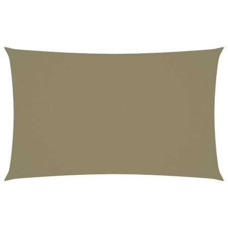 Rectangular beige Oxford fabric sail shade 3x6 m by vidaXL, Umbrellas - Ref: Foro24-135158, Price: 54,20 €, Discount: %