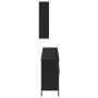 3-piece black plywood bathroom furniture set by , Bathroom furniture - Ref: Foro24-3214730, Price: 168,72 €, Discount: %