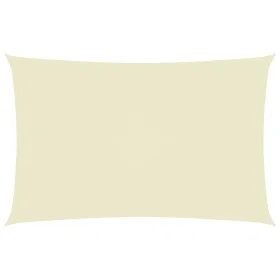 Cream Oxford fabric rectangular sail awning 5x8 m by vidaXL, Umbrellas - Ref: Foro24-135221, Price: 116,57 €, Discount: %