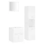 Badezimmermöbel-Set aus weißem Ingenieurholz von , Badezimmermöbel - Ref: Foro24-3071126, Preis: 176,31 €, Rabatt: %