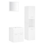 Badezimmermöbel-Set aus weißem Ingenieurholz von , Badezimmermöbel - Ref: Foro24-3071126, Preis: 176,60 €, Rabatt: %