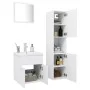 Badezimmermöbel-Set aus weißem Ingenieurholz von , Badezimmermöbel - Ref: Foro24-3071126, Preis: 176,31 €, Rabatt: %