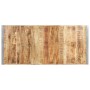 Massiver Esstisch aus rauer Mangoholz 220x100x75 cm von , Küchen- und Esstische - Ref: Foro24-321566, Preis: 359,84 €, Rabatt: %