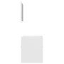 Conjunto de muebles de baño 2 pzas madera contrachapada blanco de , Muebles de baño - Ref: Foro24-804773, Precio: 46,37 €